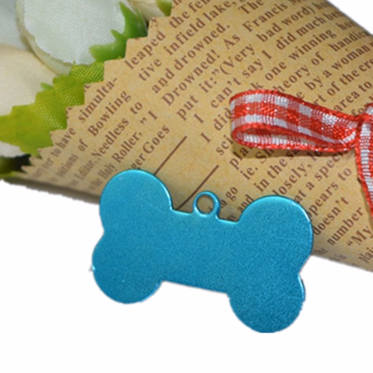 Bone Shape Dog nameplate lable