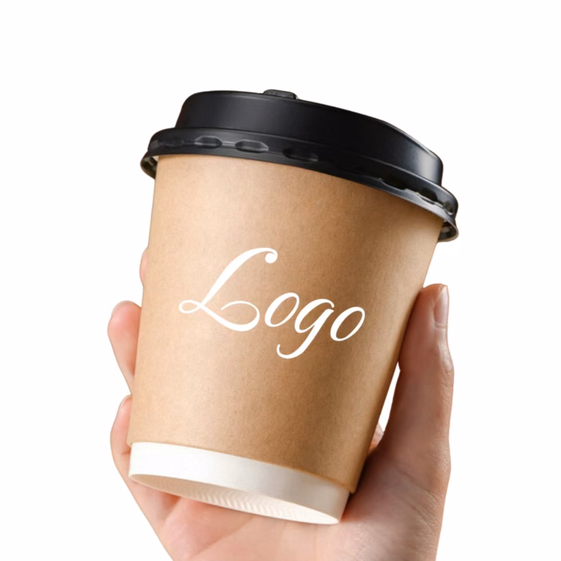 Branded Takeaway Hot Beverage Paper Cup