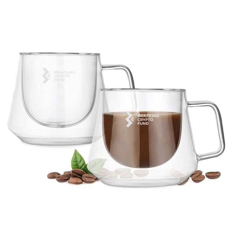 Diamond Glass Coffee Cup 1