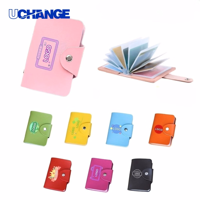PU Leather Card Holder Wallet Case