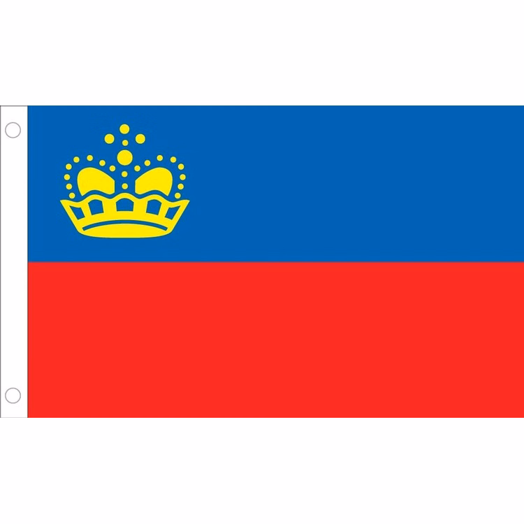 Liechtenstein Flag - 3' x 5' - Nylon