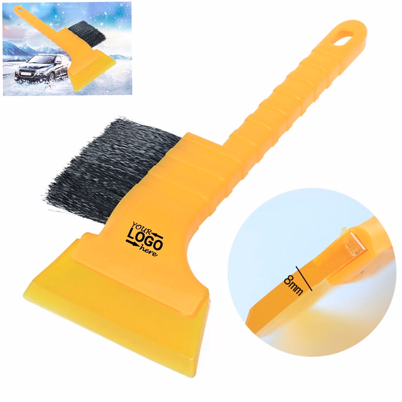 3-in-1 Oxford Long-handled Snow Scraper