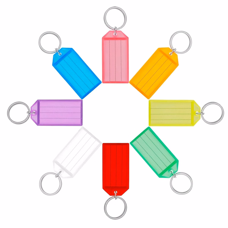 Tough Plastic Key Tags
