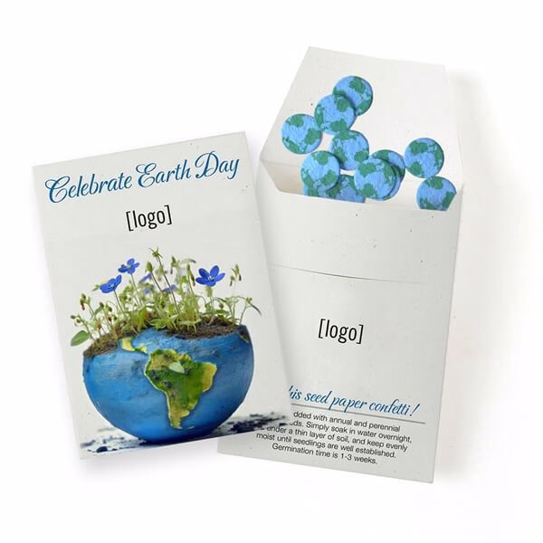 Seed Paper Confetti Pocket Garden