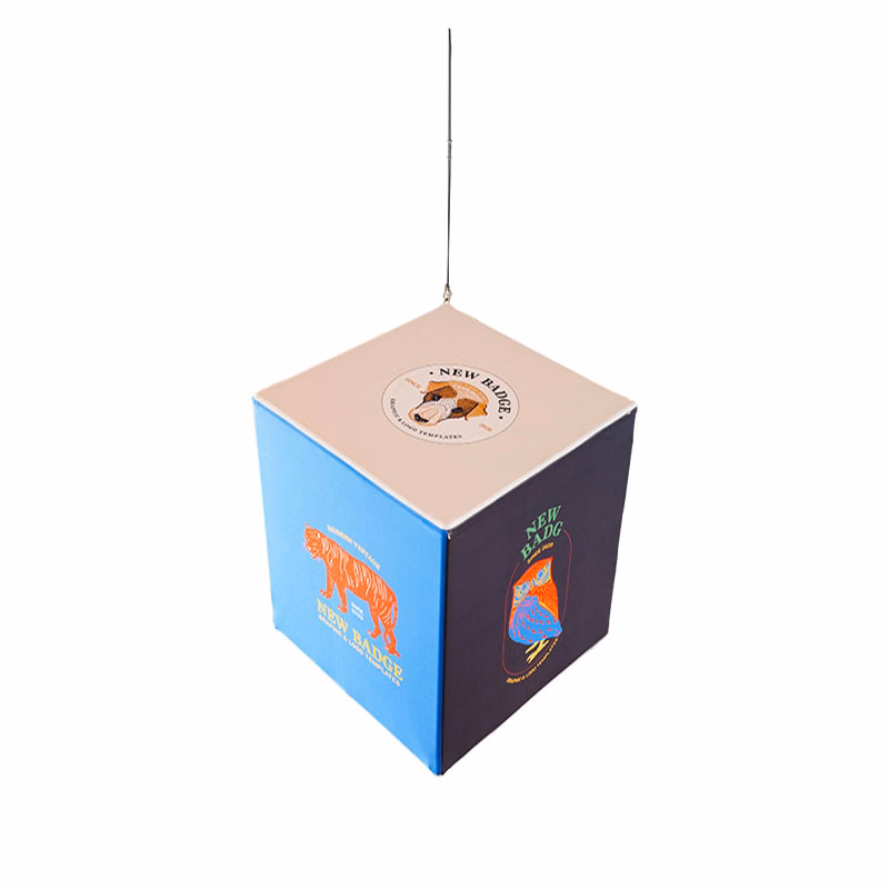 Cube Hanging Sign