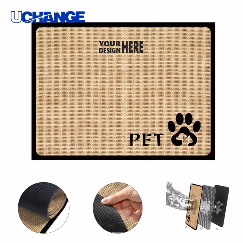 Washable Pet Feeding Pad Mat