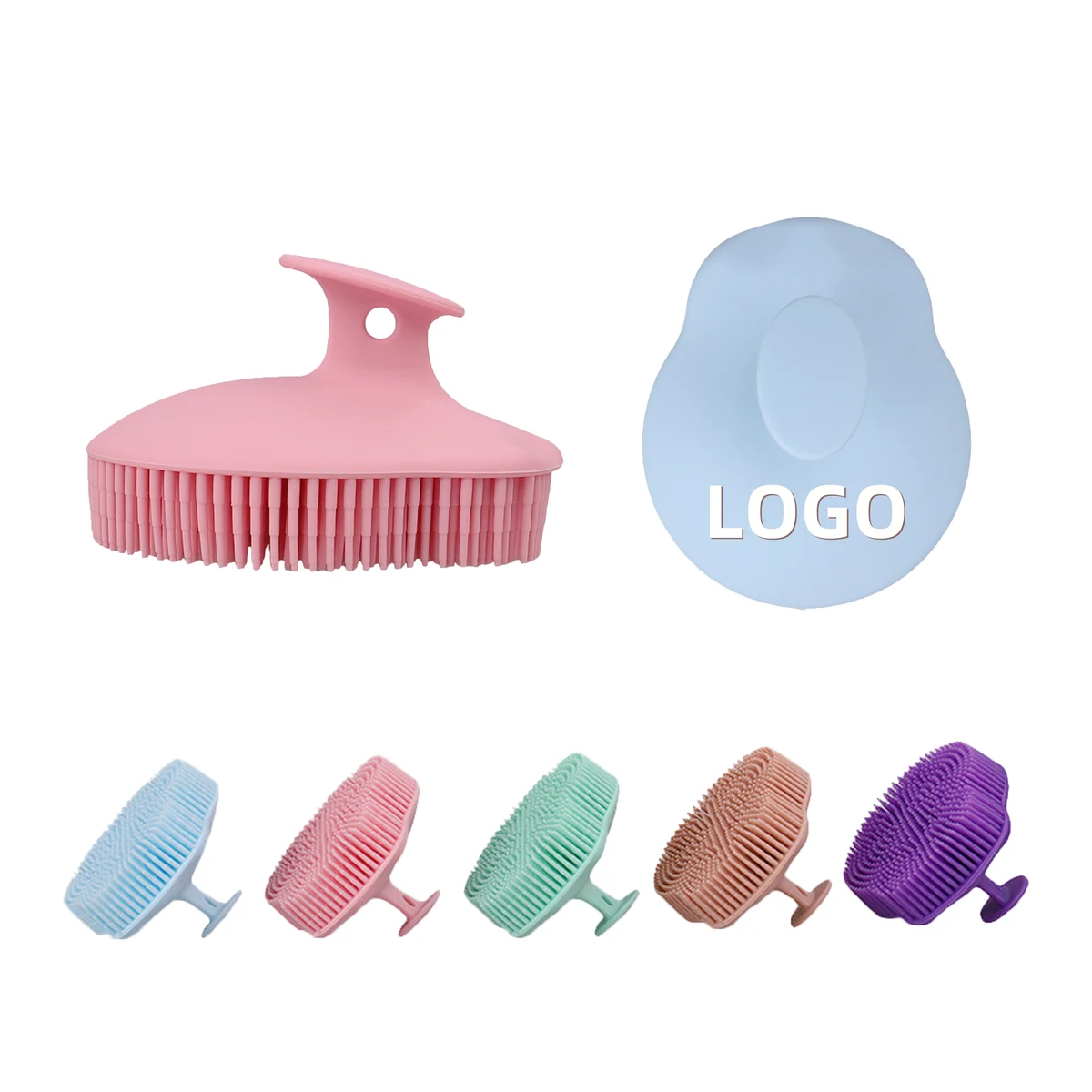 Silicone Cleaning Bath Massage Brush 1