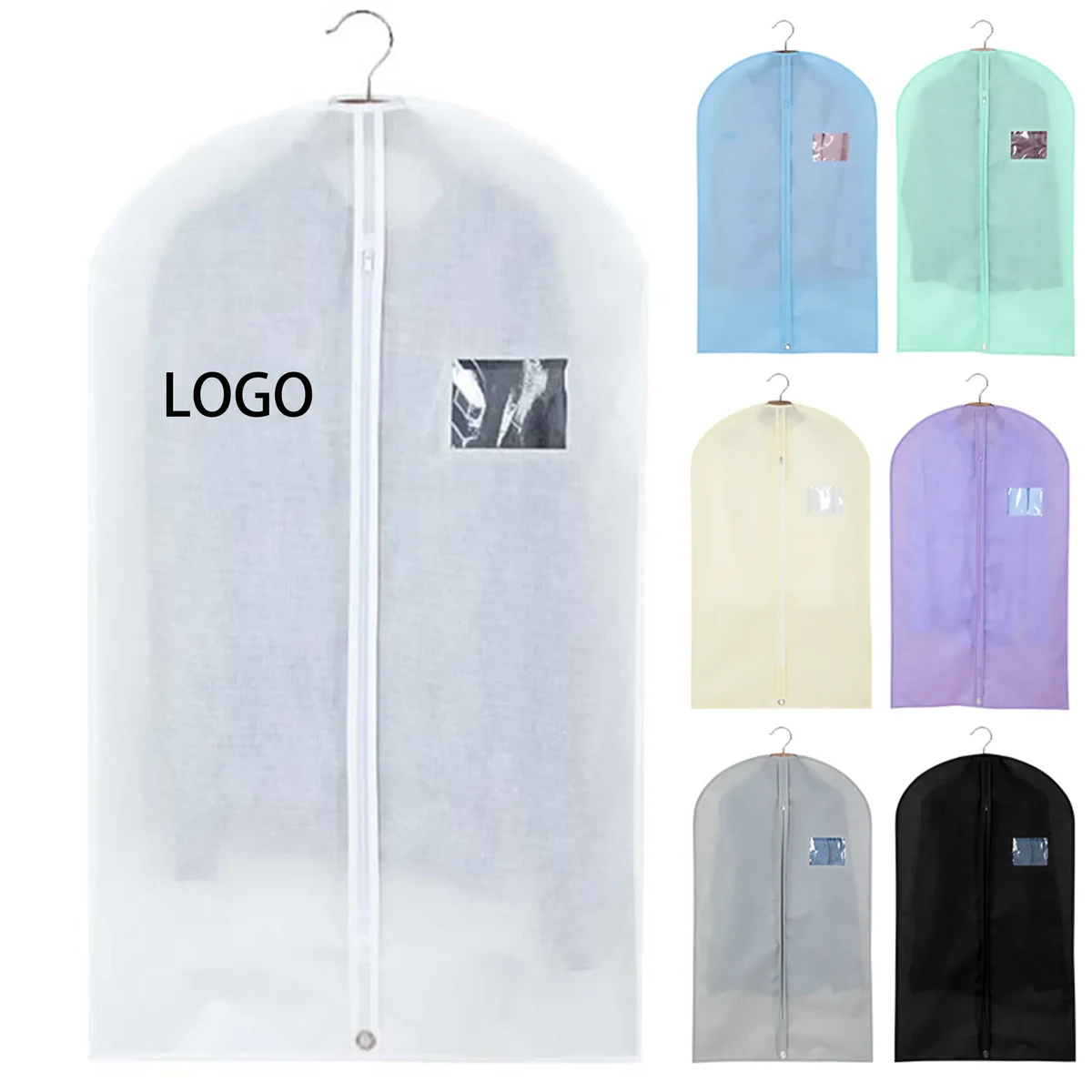 MOQ 50 Non Woven Garment Bag Dust Cover Organizer 1