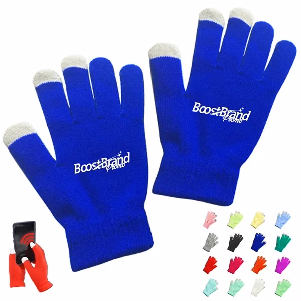 Custom Knit Gloves with Touchscreen Compatible Fingertips — Winter Tech Apparel Giveaway