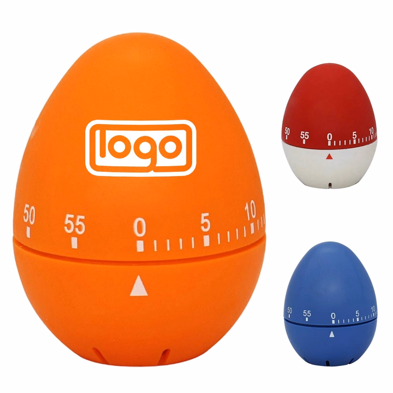 Egg Shape Mechanical Rotating Alarm Timer