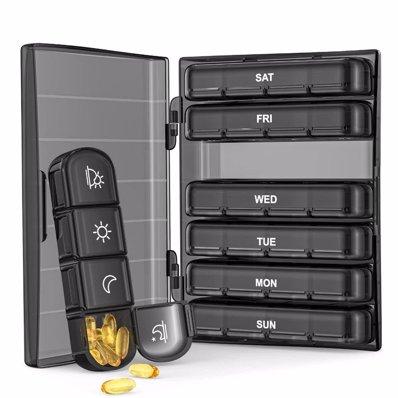 7 Days X 4 Times Daily Pill Organizer