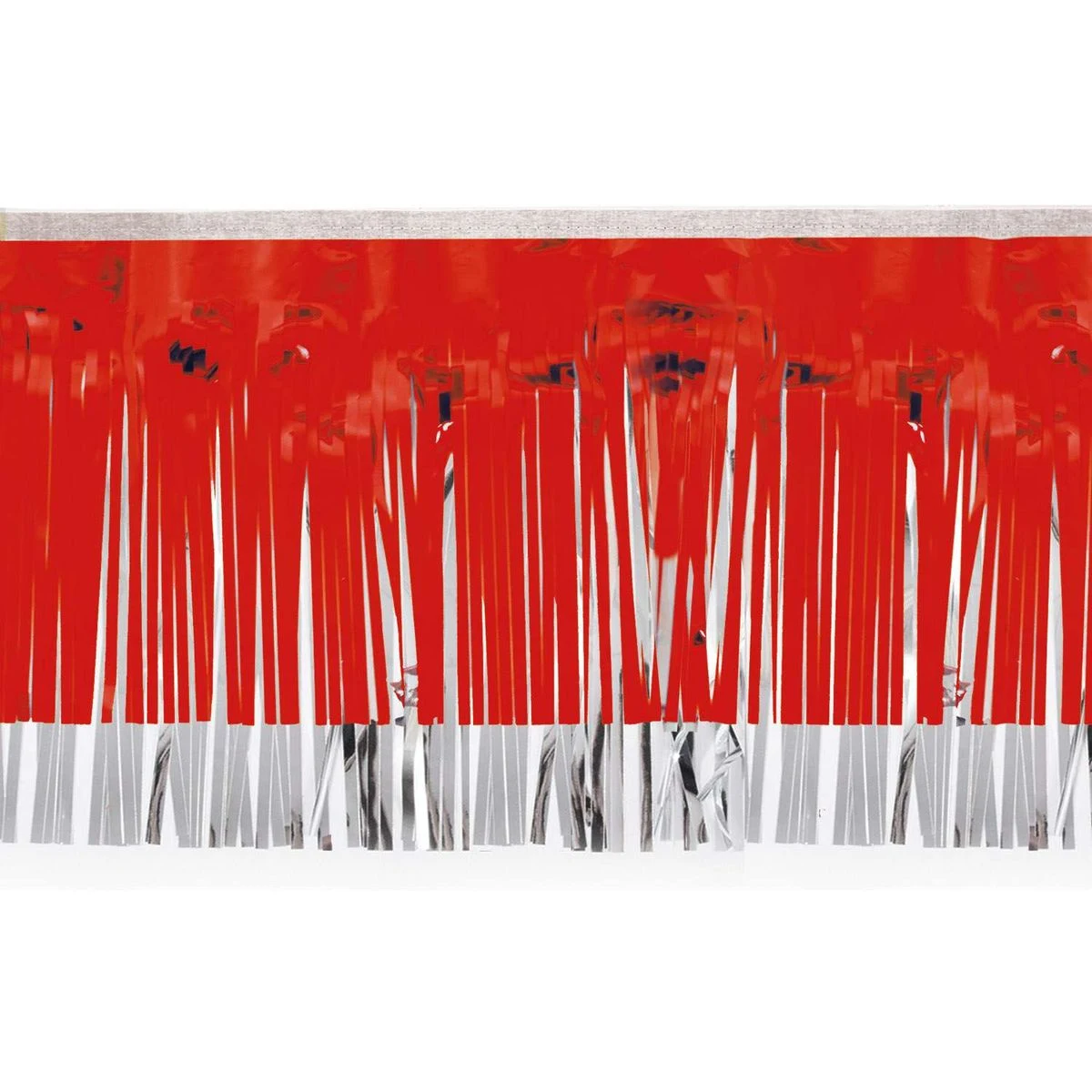 Victory Corps™ Red & Silver Fringe (15") 1