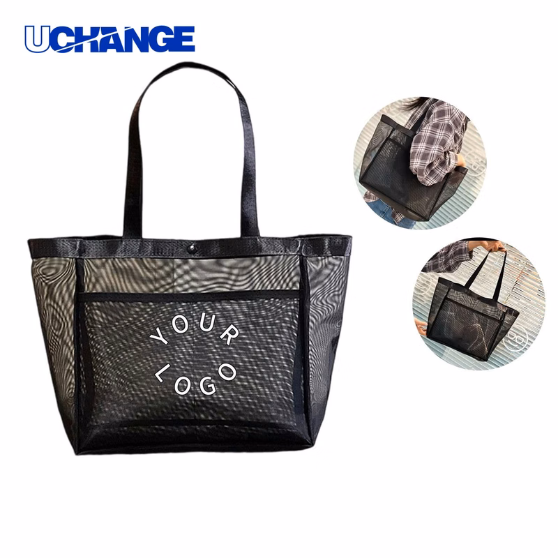 Mesh Shopping Bag Carrier Breathable Design