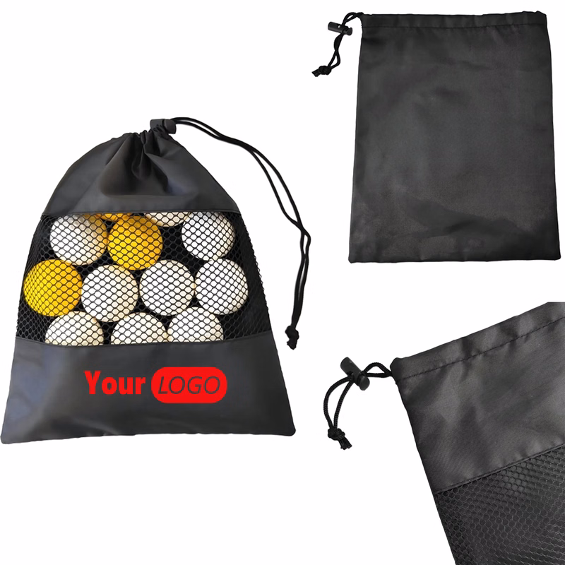 210D Drawstring Bags With Pocket