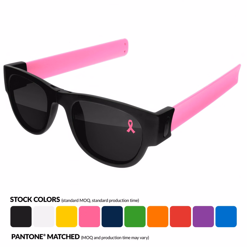 Slap Sunglasses w/ 1-Color Lens Imprint