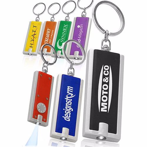 Rectangle Light Key Chain