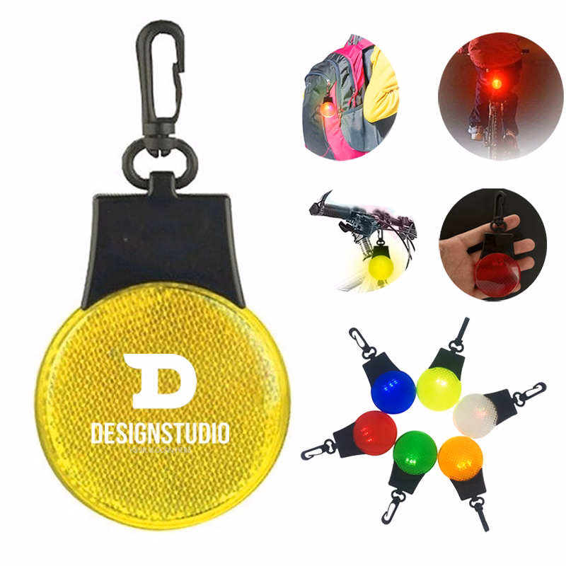 Backpack Walking Bike Safety Warning Light