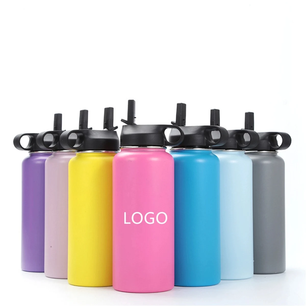 32 Oz Water Bottle Stainless Steel Insulated Tumbler Cup 1