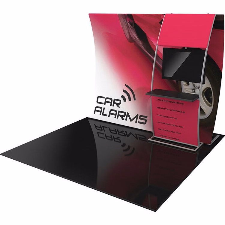 Formulate Master 10ft VC7 Vertical Curve Fabric Backwall