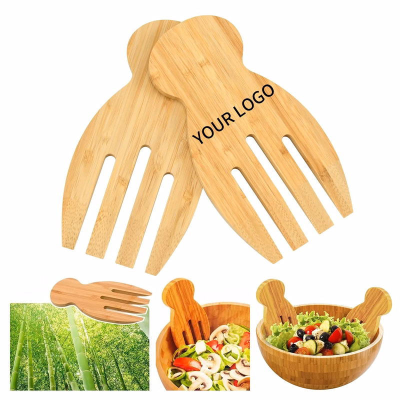 Bamboo Salad Tongs