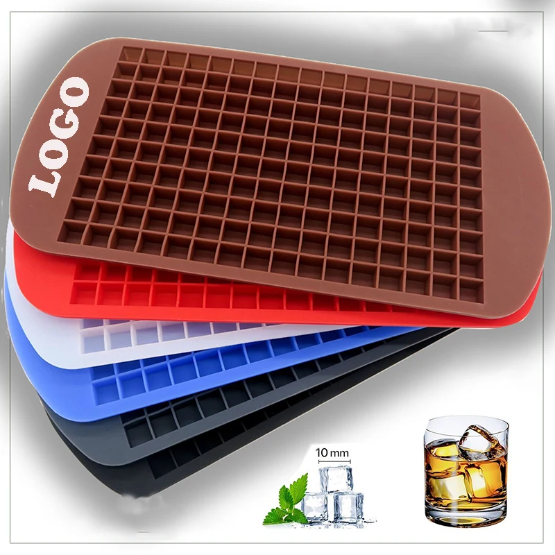 Silicone 160 Mini Crushed Ice Cube Molds 1