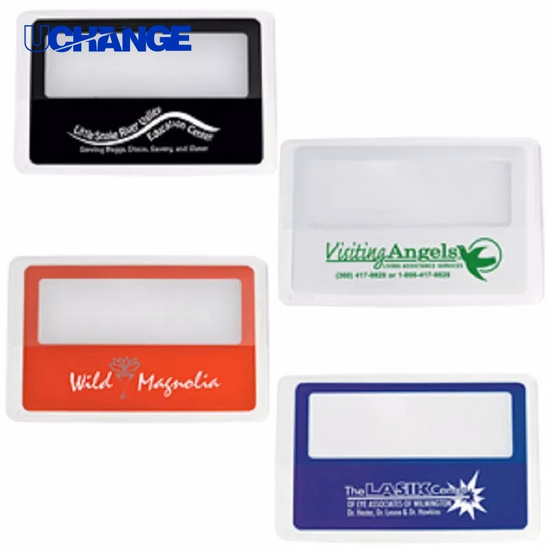 Credit Card Size Paper Magnifier Tool for Reading