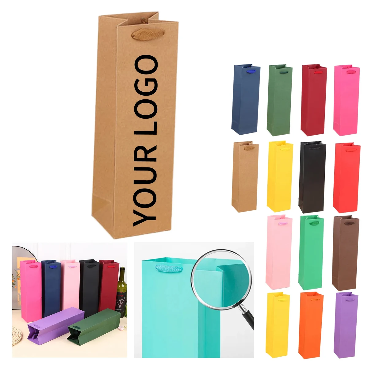Colorful Wine Bag 1