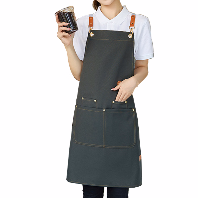 MOQ100 Apron With Customized Logo
