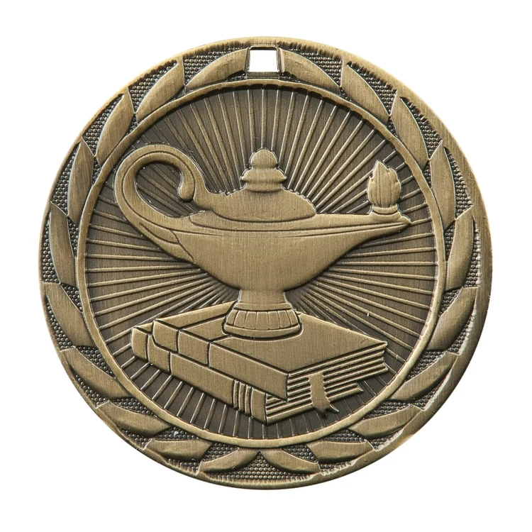 Knowledge Fe Iron Medal 2" 1