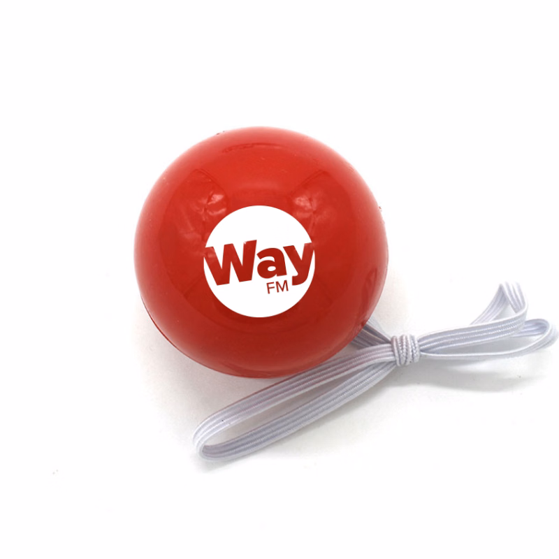 Red Flashing LED Glowing Clown Nose