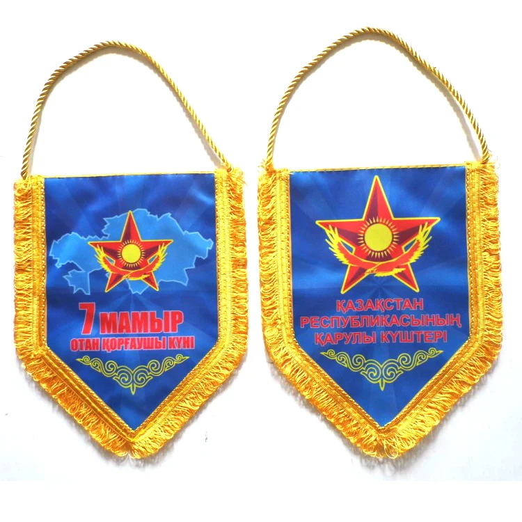 Satin Tassels Hanging Silk Banner 1