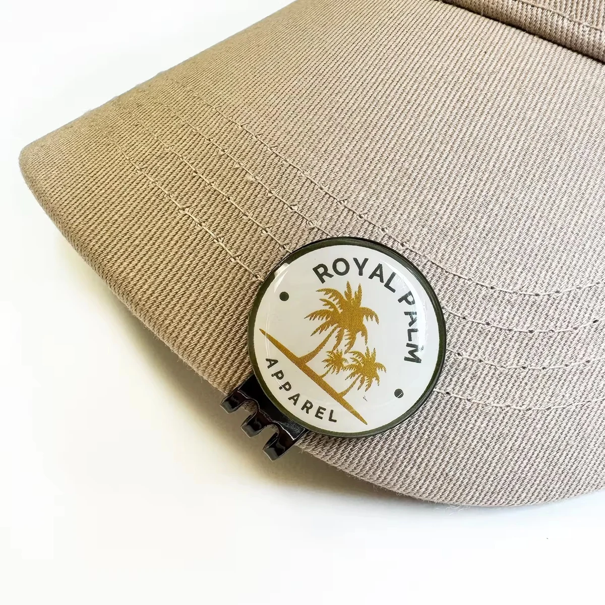 Golf Hat Clip with Magnetic Ball Marker 1