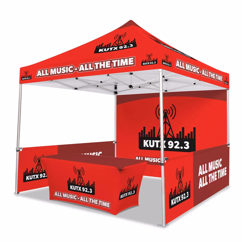 10ft x 10ft Custom Canopy Tent - Event Gold Package