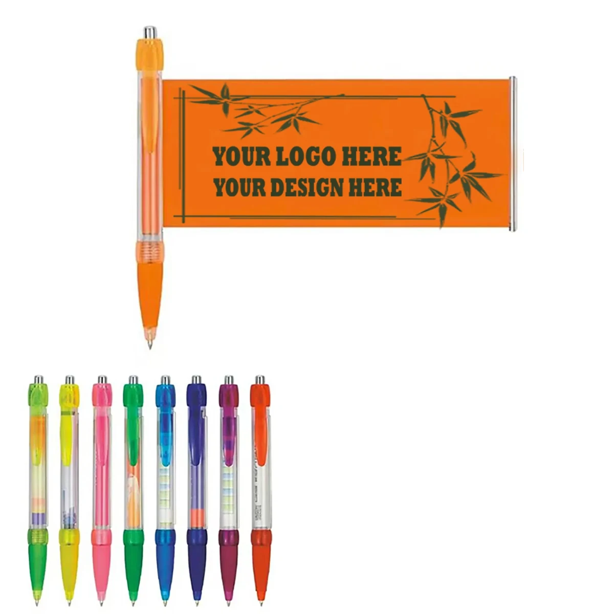 Full Color Printed Banner Pen 1
