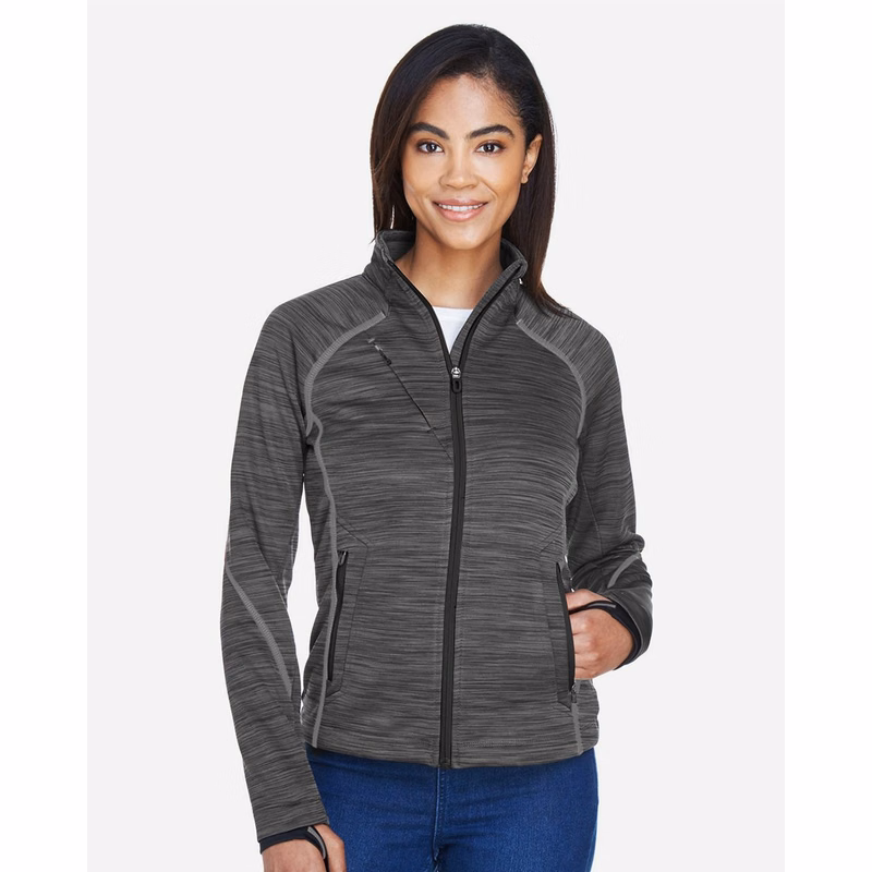 Women's Flux Mélange Bonded Fleece Jacket - 78697