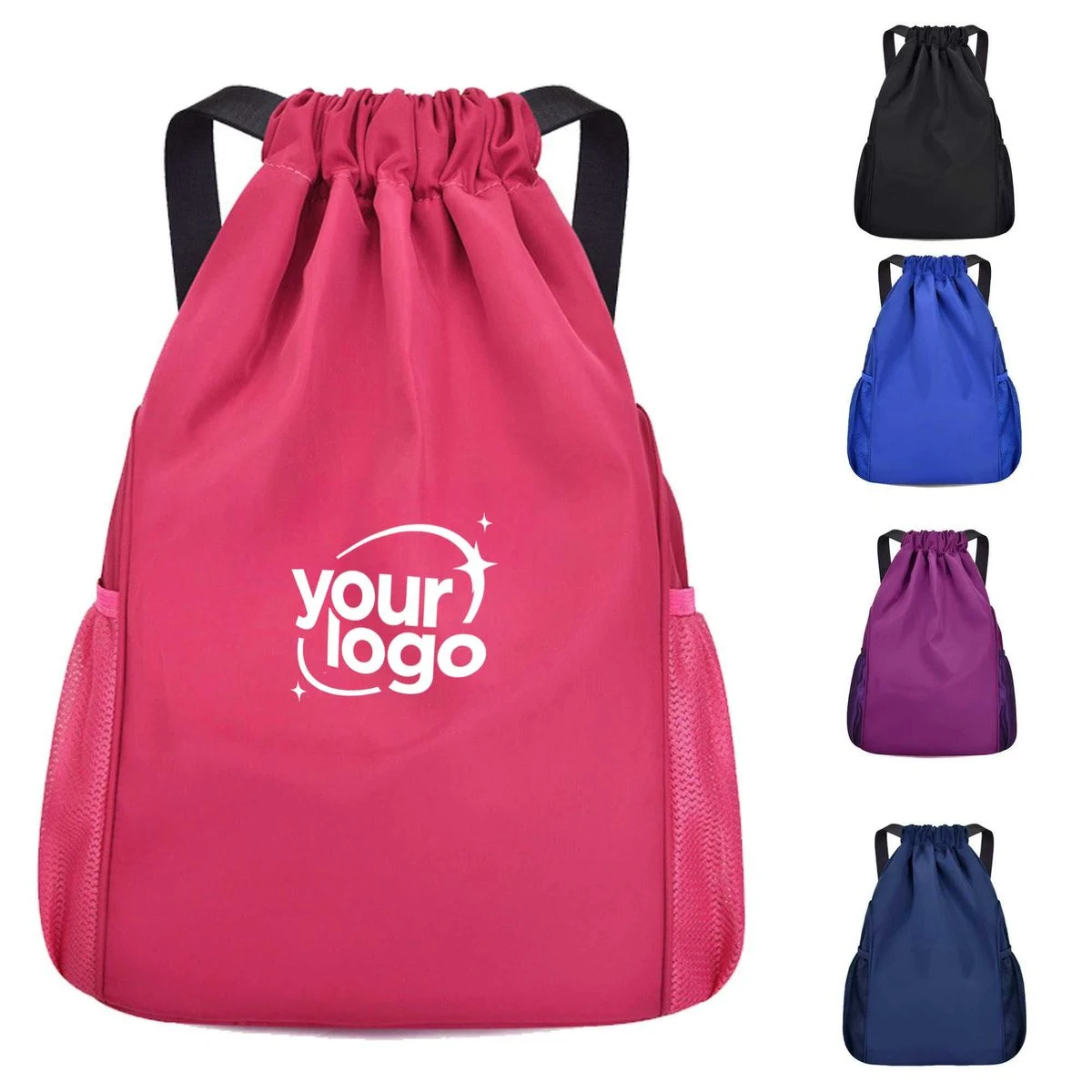 Large Capacity Drawstring Backpack 1