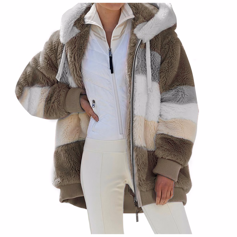 Womens Casual Fleece Warm Winter Coats