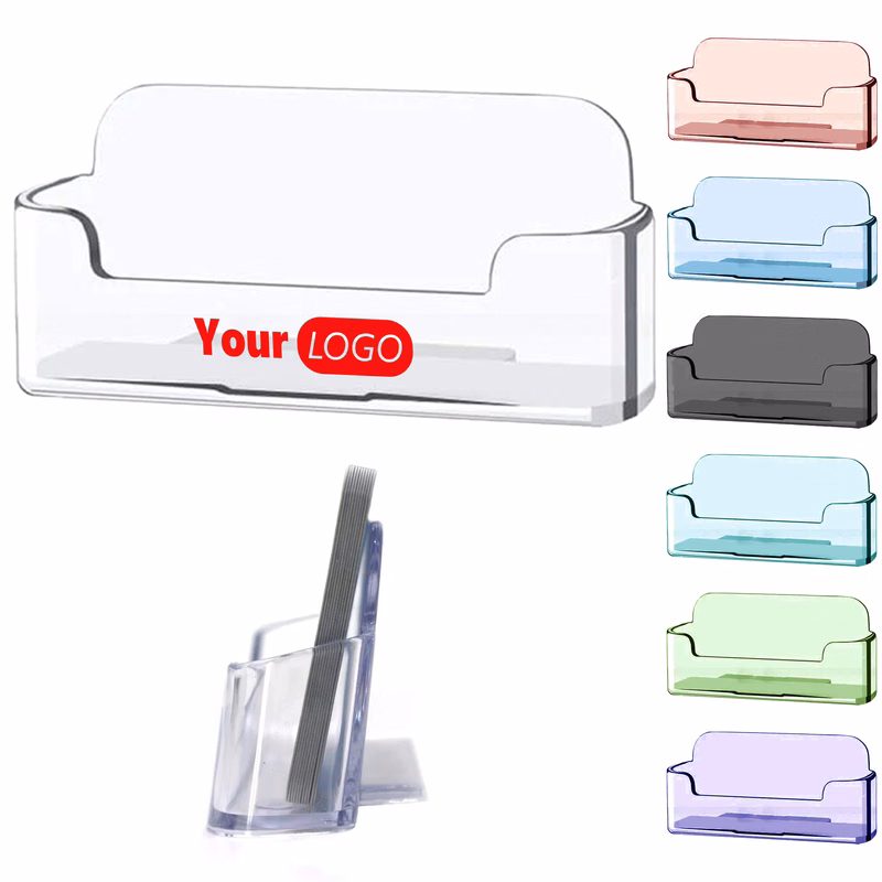 Plastic Acrylic Card Holder For Desk ?C Perfect For Offices And Receptions