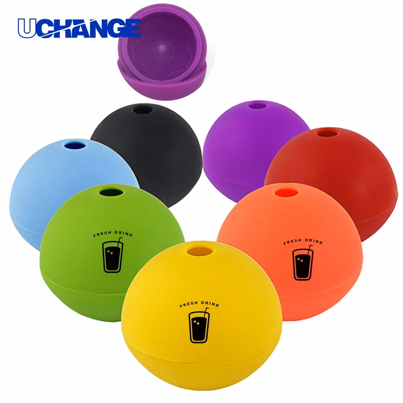 Hockey Puck Shape Silicone Ice Cube Tray
