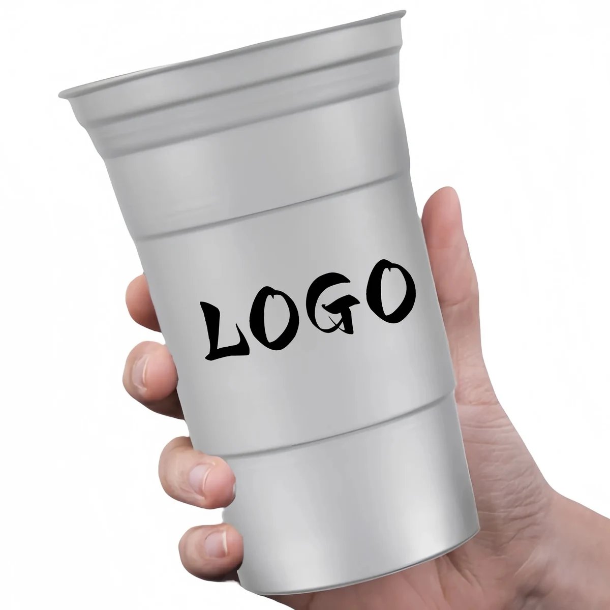 MOQ50 Beer Mug Recyclable Food-Grade Aluminum Cup 1