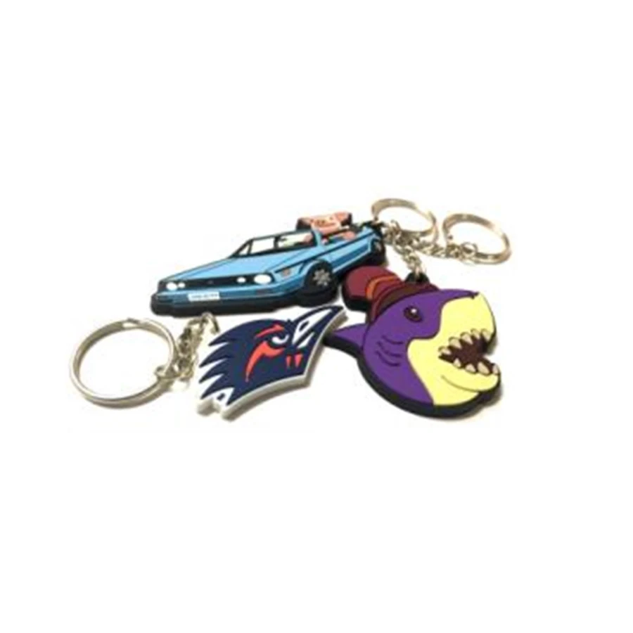PVC Custom Keychain - 3D One Sided Design 1
