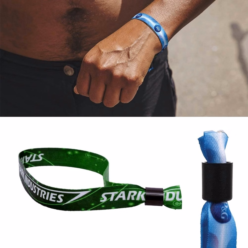 0.6" Wide One Time Use Wrist Band