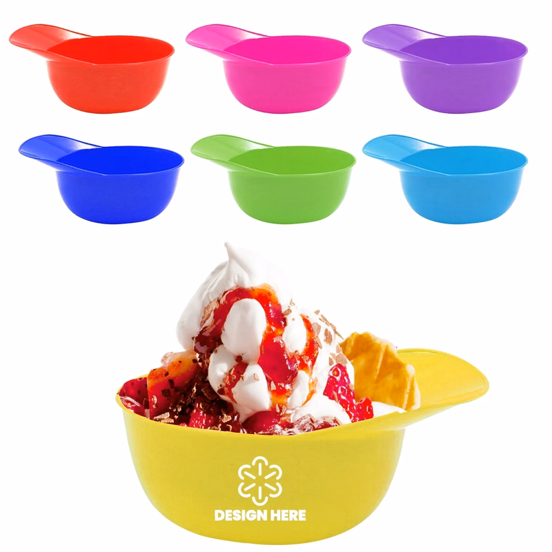 8oz Baseball Cap Ice Cream Bowl
