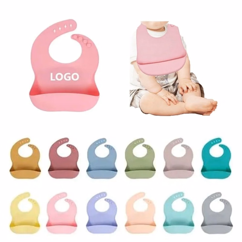 Adjustable Silicone Baby Bibs