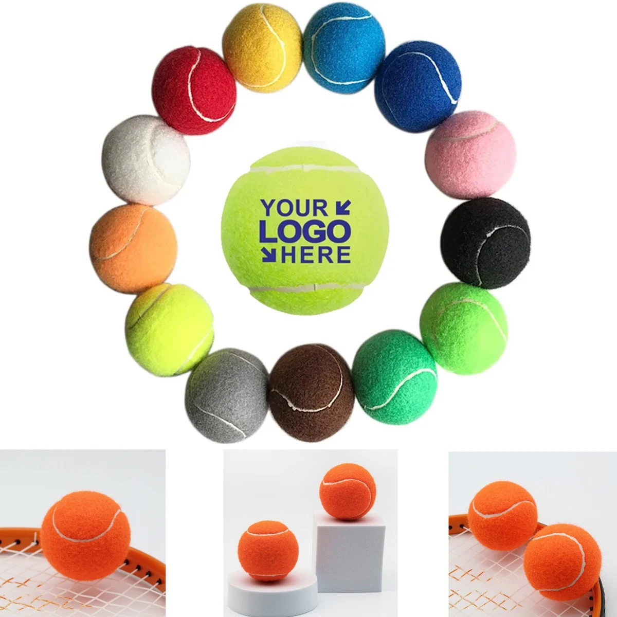 Pet Comfort Chewing Tennis Ball 1