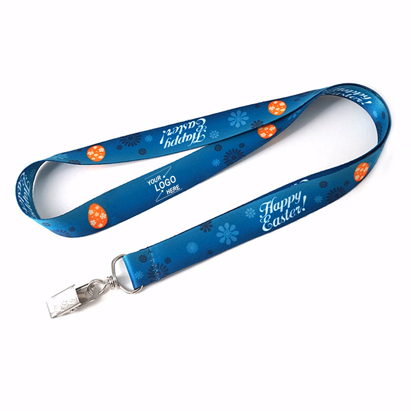 36" Custom Rainbow Lanyard for ID Badges and Keys