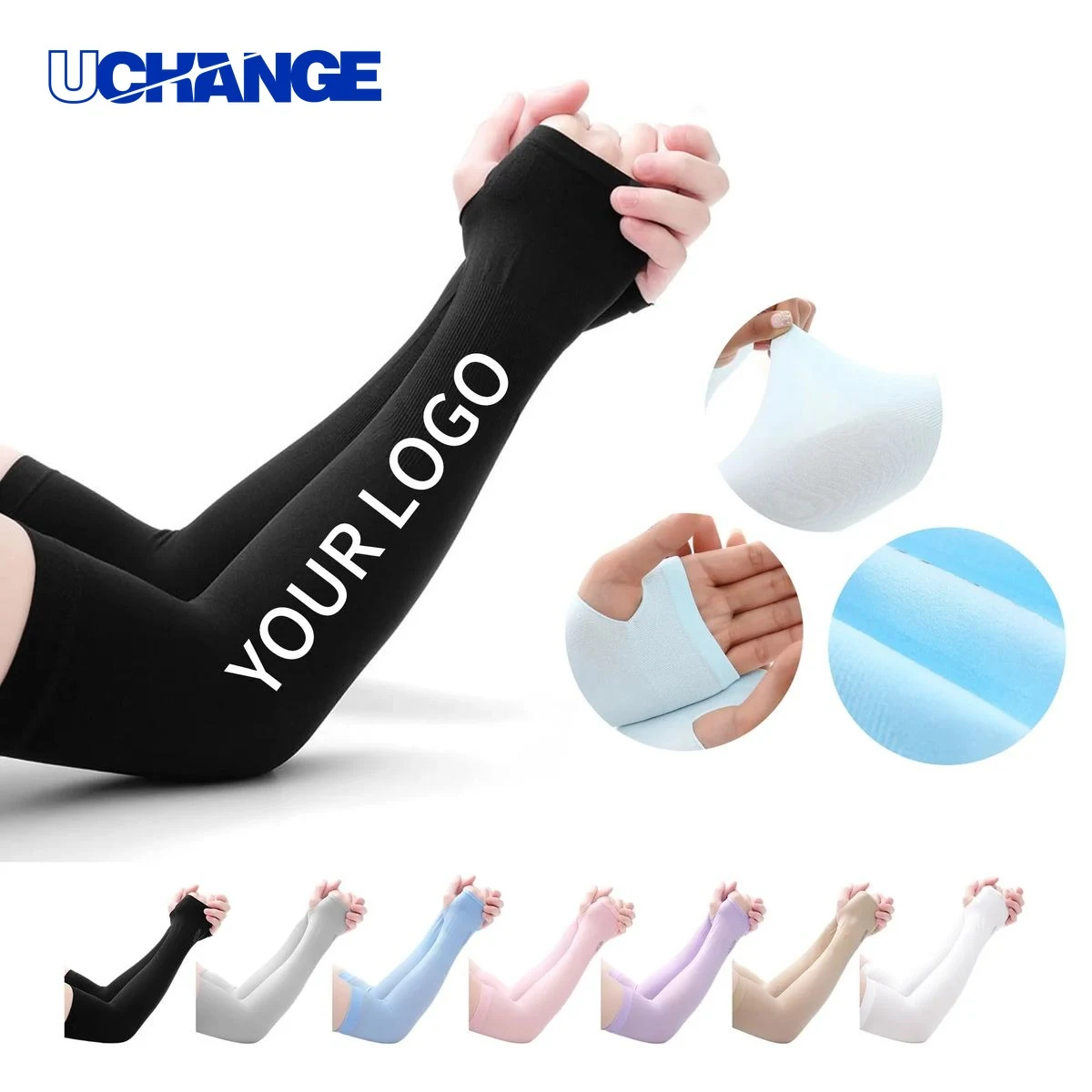 Ice Silk Arm Sleeves Cover for Outdoor Use 1