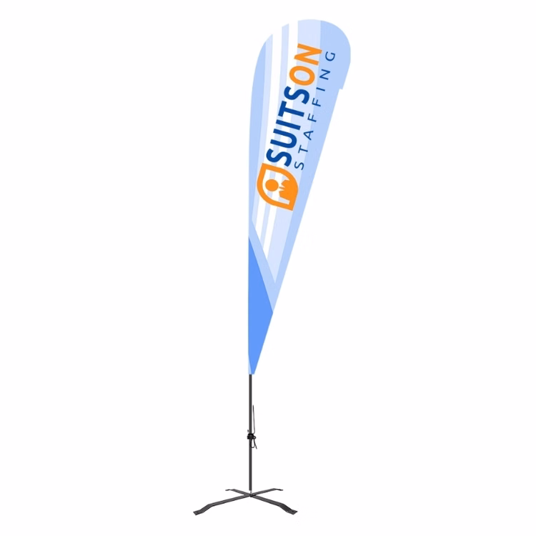 Flex Blade® G7 outdoor flag Kit, Single-Sided , Pro Sleeve - 13.5' event flag