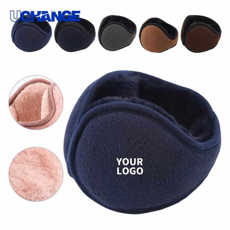 Fleece Ear Warmer Headband with Adjustable Fit 5.2" Diameter