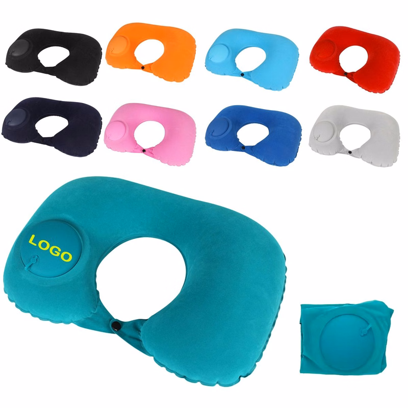 Press Inflatable U Pillow